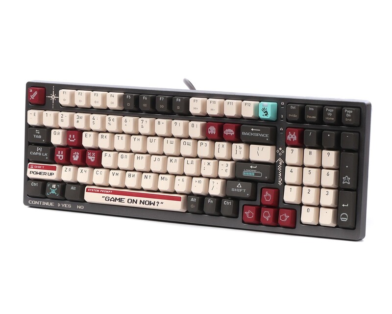 Клавіатура Bloody S98 Pixels Red