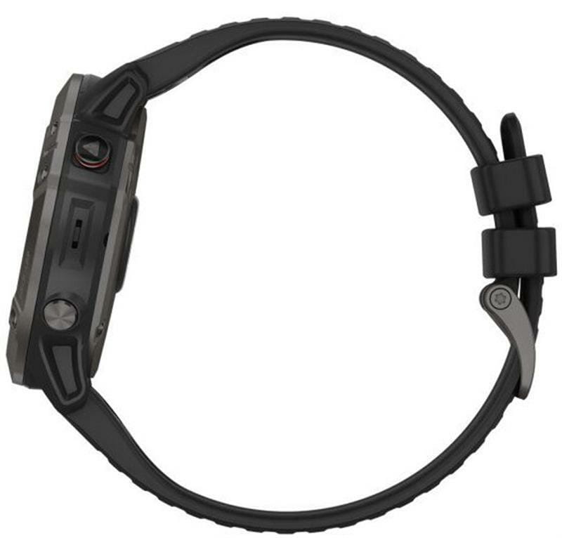Смарт-часы Garmin Fenix 6X Pro Sapphire Carbon Grey DLC with Black Band (010-02157-11)