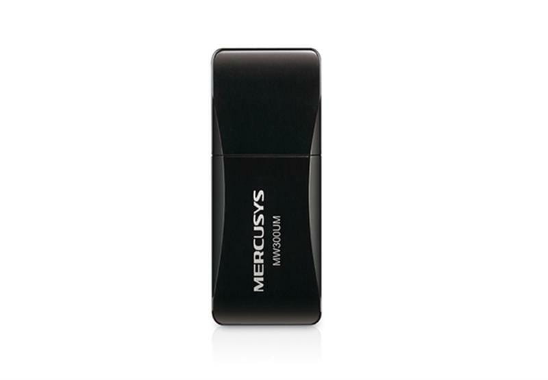 Беспроводной адаптер Mercusys MW300UM (N300, USB)