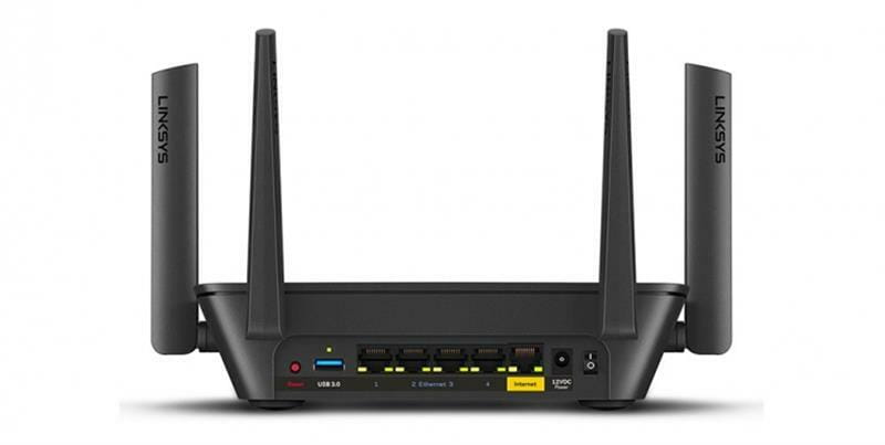 Беспроводной маршрутизатор LinkSys MR9000 (MR9000-EU) (AC3000, 4xGE LAN, 1xGE WAN, 1xUSB 3.0, 4 вн. антенны)