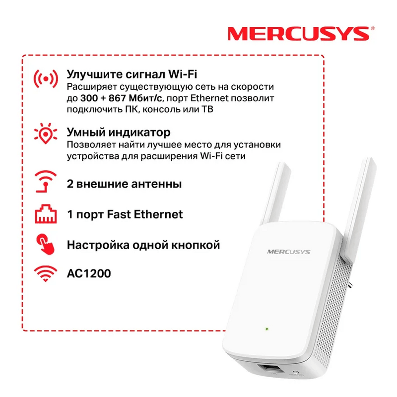 Точка доступу Mercusys ME30