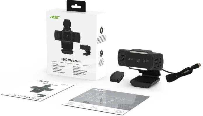Веб-камера Acer FHD Webcam Black (HP.EXPBG.019)