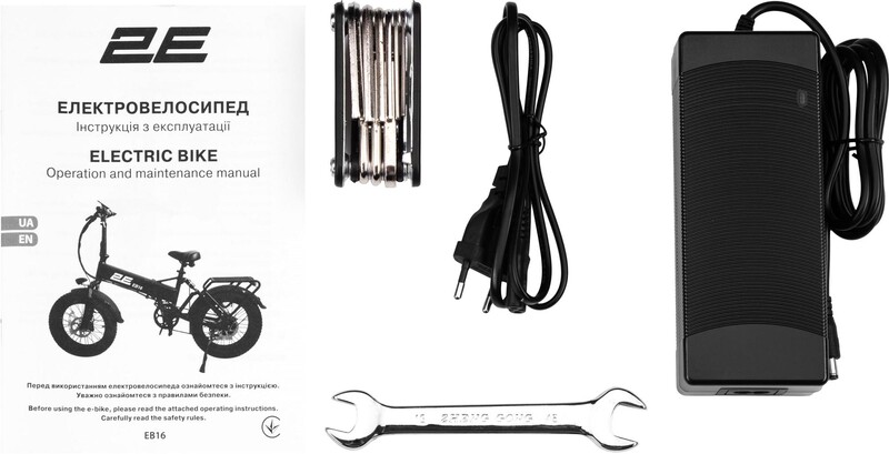 Электровелосипед 2E EB16 Black