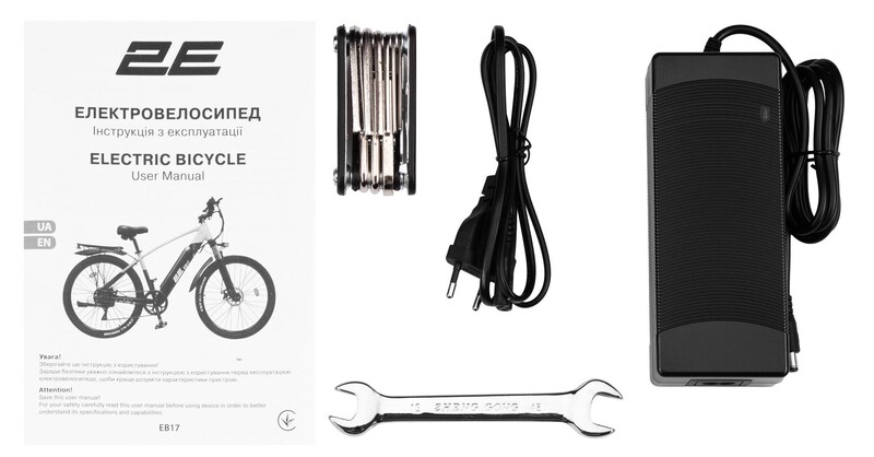 Электровелосипед 2E EB17 Yellow-Black