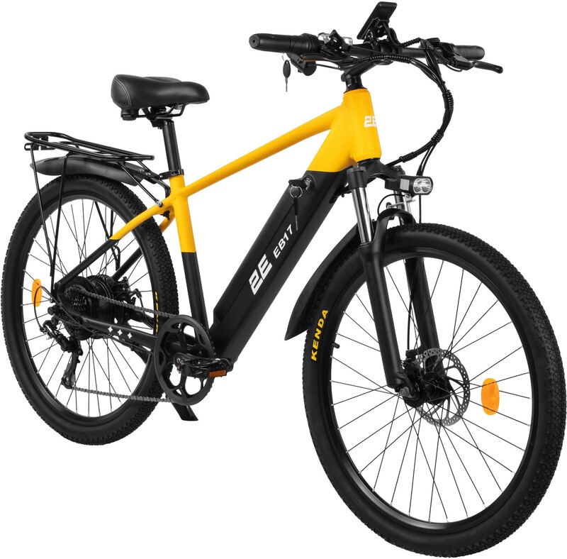 Электровелосипед 2E EB17 Yellow-Black
