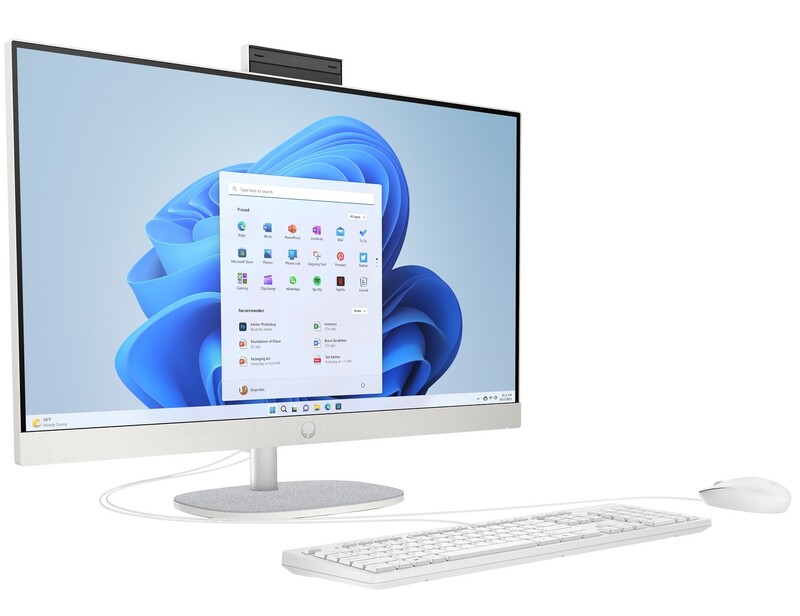 Моноблок HP All-in-One 27-cr0034ua (D3SB3EA) Shell White
