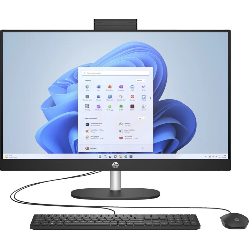Моноблок HP All-in-One 27-cr0036ua (D3SB4EA) Jet Black