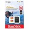 Фото - Карта памяти MicroSDHC  32GB UHS-I/U3 Class 10 SanDisk Extreme A1 R100/W60MB/s + SD-adapter Twin Pack (SDSQXAF-032G-GN6AT) | click.ua
