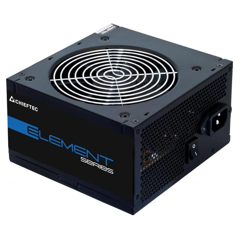 Блок питания Chieftec ELP-700S Element; ATX 2.3, APFC, 12cm fan, КПД >85%, RTL