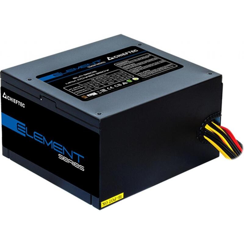 Блок питания Chieftec ELP-700S Element; ATX 2.3, APFC, 12cm fan, КПД >85%, RTL