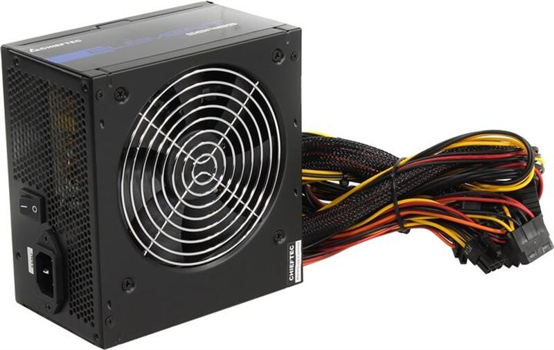 Блок питания Chieftec ELP-500S Element, ATX 2.3, APFC, 12cm fan, КПД >85%, RTL