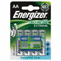 Аккумуляторы Energizer Recharge Extreme AA/HR06 LSD Ni-MH 2300 mAh BL 4шт