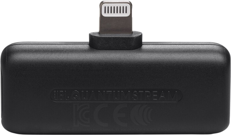 Мікрофон JBL Quantum Stream Wireless Lightning Black (JBLSTRMWLLGHTBLK)