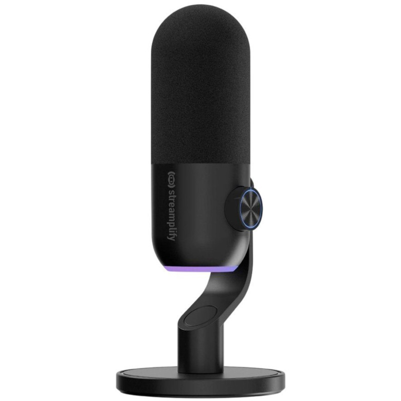 Мікрофон Streamplify MIC MINI-48-RGB-ST Black (SPMC-MM1C327.11)