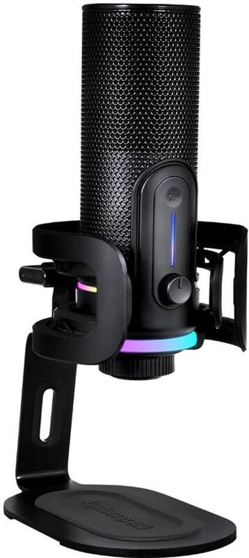 Микрофон Streamplify MIC PRO-192-RGB-ST Black (SPMC-MP3C327.11)