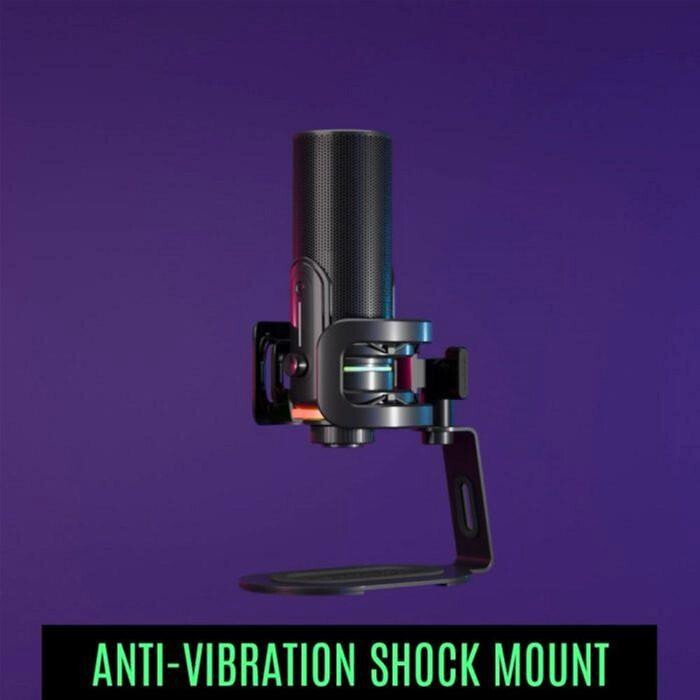 Микрофон Streamplify MIC PRO-192-RGB-ST Black (SPMC-MP3C327.11)