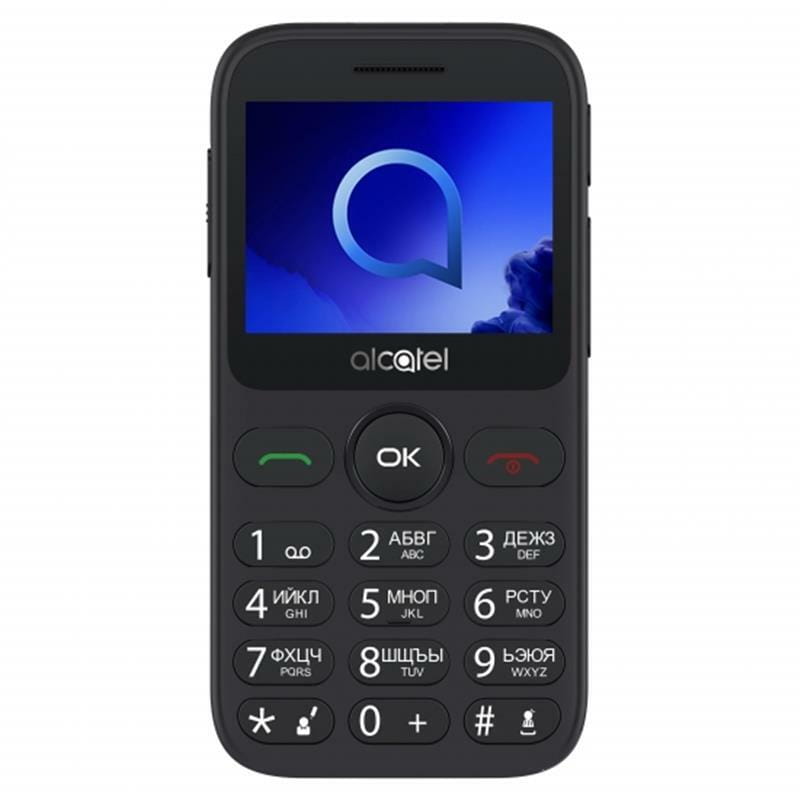 Мобильный телефон Alcatel 2019 Single Sim Metallic Gray (2019G-3AALUA1)