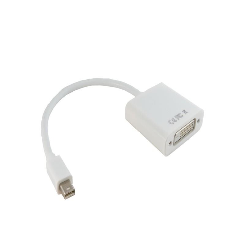 Адаптер Extradigital (KBD1677) miniDisplayPort-DVI, 0.15м, White