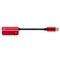 Фото - Адаптер Extradigital (KBA1761) USB Type C (M)-3.5 мм/USB Type C (F), Red | click.ua