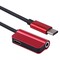 Фото - Адаптер Extradigital (KBA1761) USB Type C (M)-3.5 мм/USB Type C (F), Red | click.ua