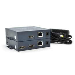 Адаптер Voltronic HDMI - RJ-45+DC-jack (F/F), Black (YT-SCPE HDM-200m1080Р/16770)