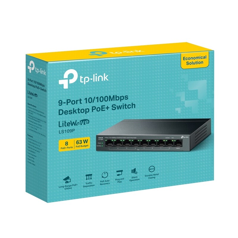 Коммутатор TP-Link LS109P