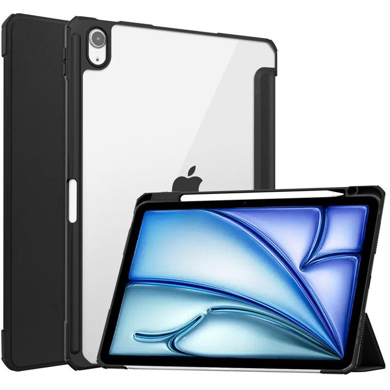Чeхол-книжка BeCover Soft Edge TPU с креплением Apple Pencil для Apple iPad Air 11" M4 2026 Black (715255)