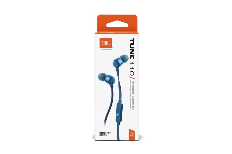 Гарнитура JBL Tune 110 Eco Blue (JBLT110BLUE)