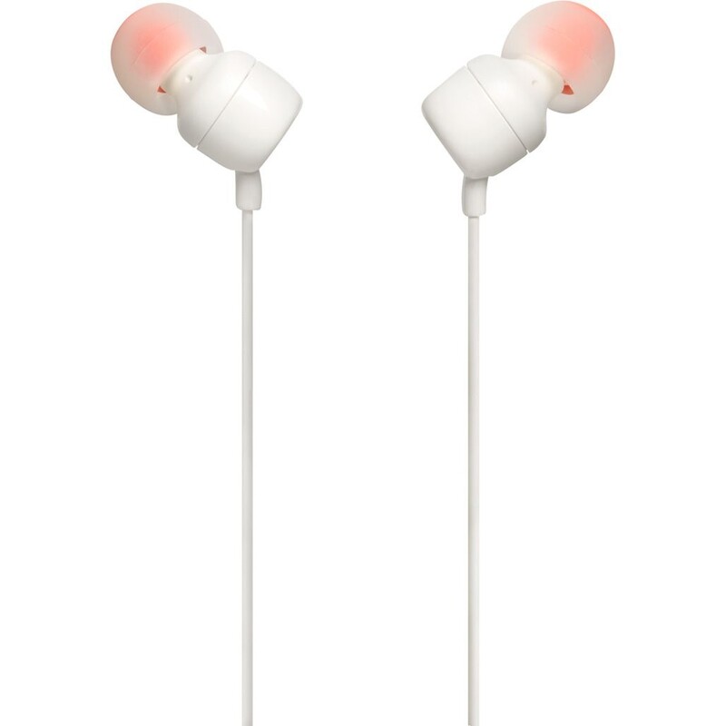 Гарнитура JBL Tune 110 Eco White (JBLT110WHTE)