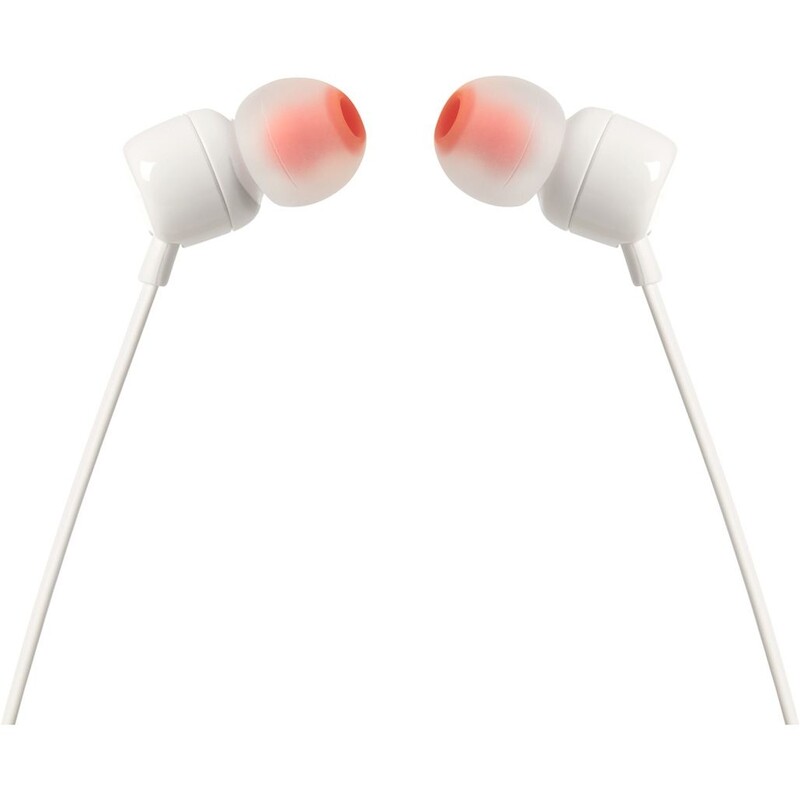 Гарнитура JBL Tune 110 Eco White (JBLT110WHTE)