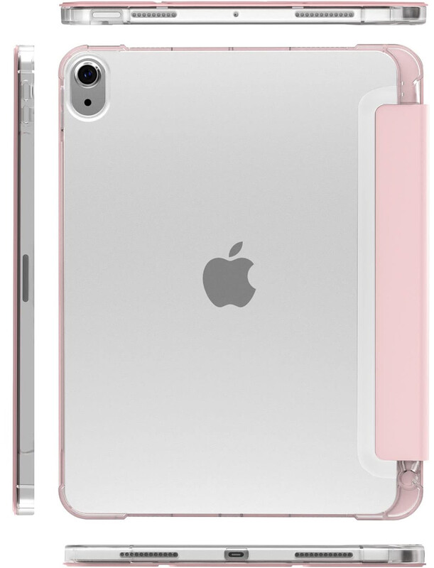 Чeхол-книжка BeCover Soft Edge с креплением Apple Pencil для Apple iPad Air 11" M4 2026 Pink (715267)