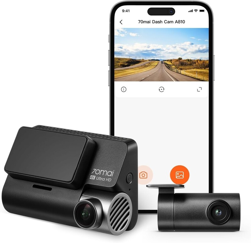 Відеореєстратор 70mai Dash Cam Set 4K A810-2
