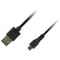 Фото - Кабель Piko USB - micro USB V 2.0 (M/M), реверсивний, 1 м, Black (1283126474101) | click.ua