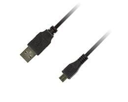 Кабель Piko (1283126474071) USB2.0 AM-MicroUSB BM, 0.3м, Black