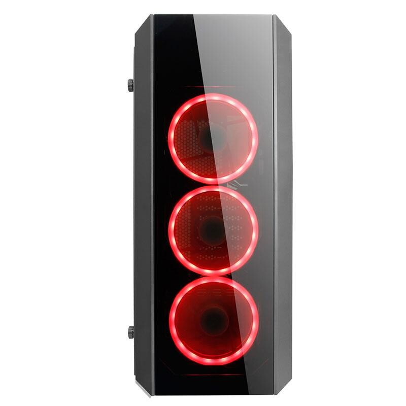 Корпус Chieftec Scorpion II GL-02B-OP Black без БП