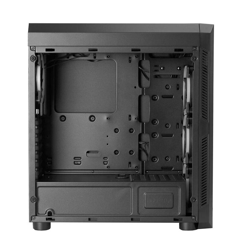 Корпус Chieftec Scorpion II GL-02B-OP Black без БП