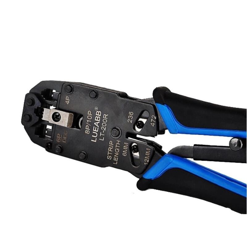 Інструмент для обжиму Merlion RJ-45/RJ-12//RJ11 HT-200R/01102
