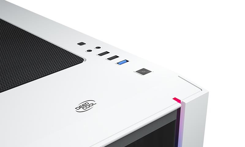 Корпус DeepCool Matrexx 55 V3 ADD-RGB WH 3F White без БП