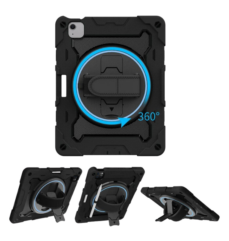 Чeхол-накладка BeCover Horizontal handle для Apple iPad Air 11" M4 2026 Black (715188)