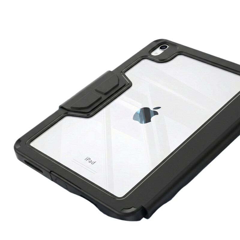 Чехол-книжка BeCover Rugged Origami Transparent с креплением Apple Pencil для Apple iPad Air 11" M4 2026 Black (715176)