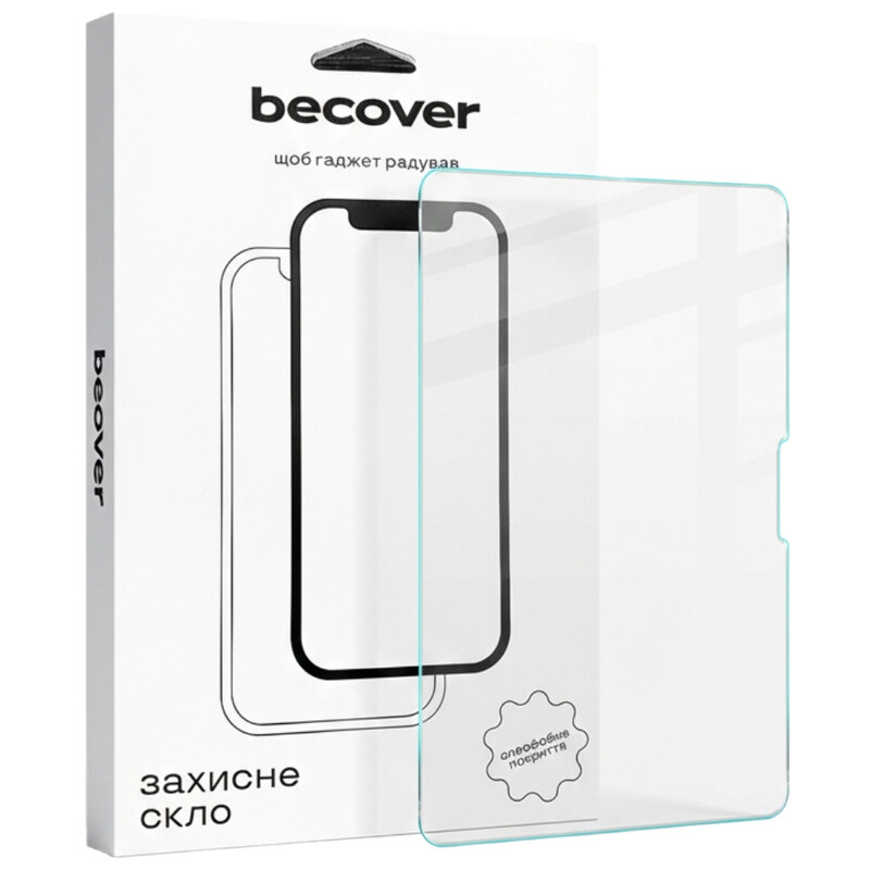 Защитное стекло BeCover 3D Edge Full Cover для Apple iPad Air 11" M4 2026 (715170)