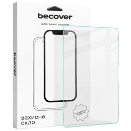 Защитное стекло BeCover 3D Edge Full Cover для Apple iPad Air 11" M4 2026 (715170)