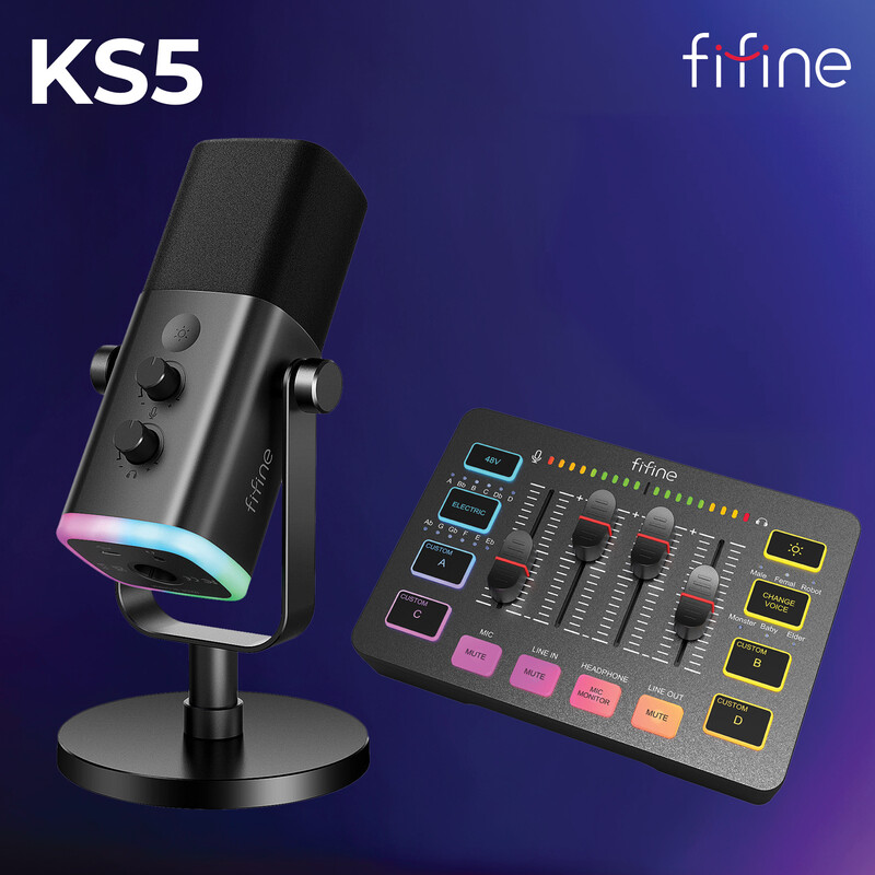 Набор для аудиозаписи Fifine KS5
