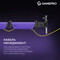 Фото - Кріплення настільне для монітора GamePro RGB 17-40" Black/Violet (MAG101V) | click.ua