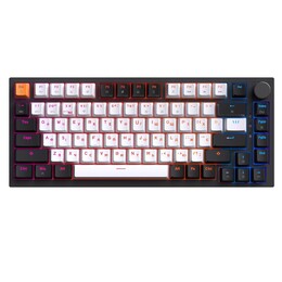 Клавіатура бездротова GamePro Asgard Valhalla QLAB Sakura Switch Black (MK160-B-QS-PRO)