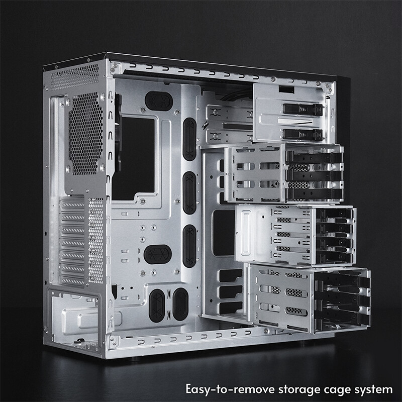 Корпус Chieftec Uni Black без БЖ (BW-01B-OP)