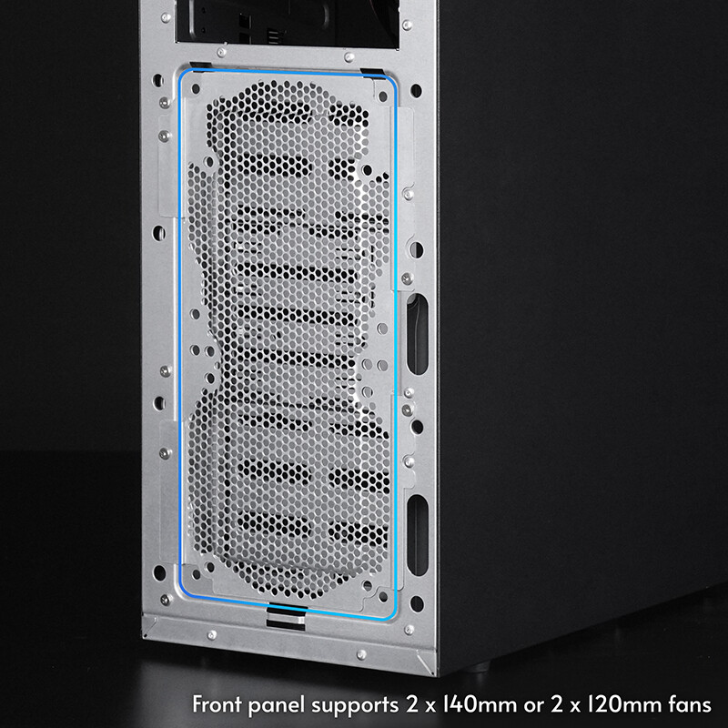 Корпус Chieftec Uni Black без БЖ (BW-01B-OP)