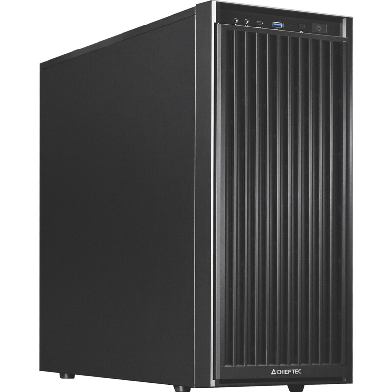 Корпус Chieftec Uni Black без БЖ (BW-01B-OP)