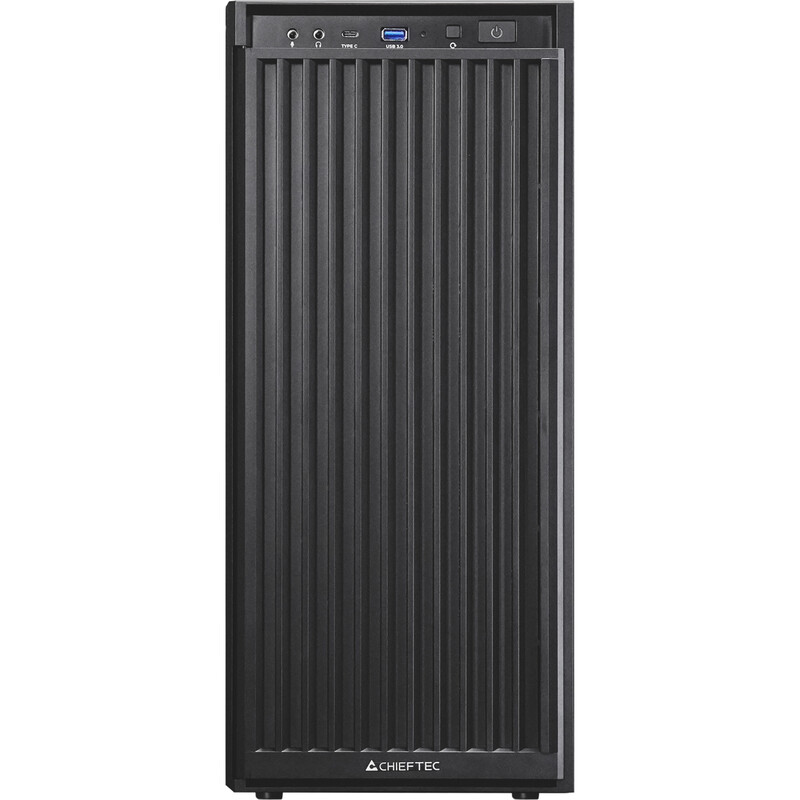 Корпус Chieftec Uni Black без БЖ (BW-01B-OP)