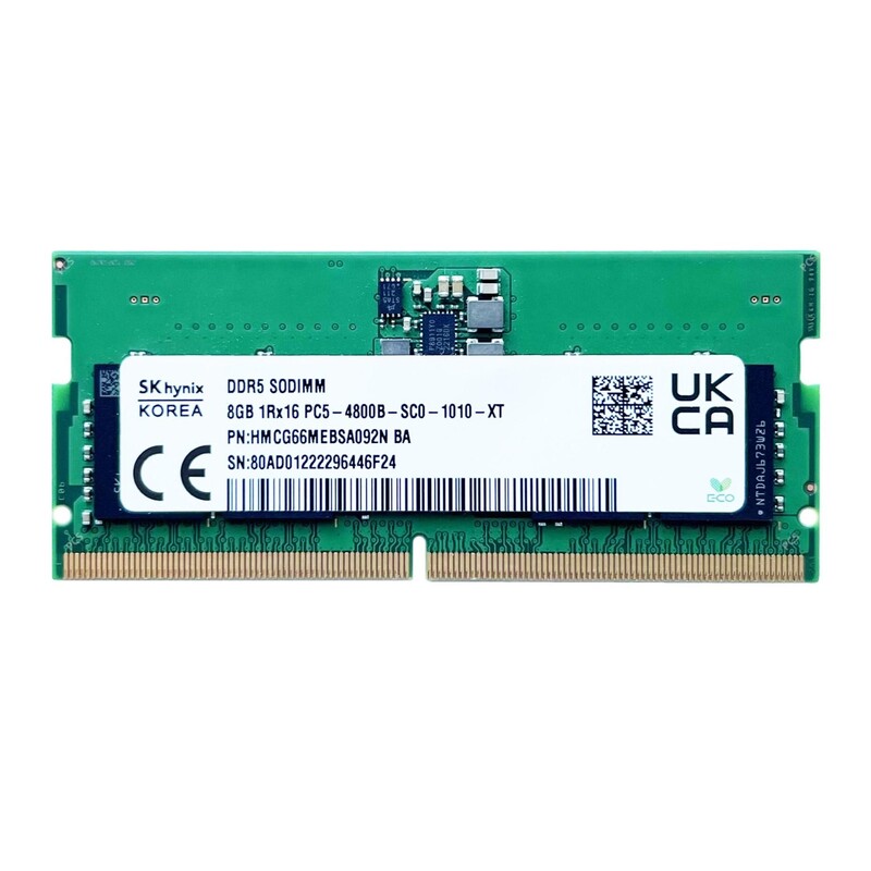 Модуль памяти SO-DIMM 8GB/4800 DDR5 Hynix (HMCG66MEBSA092N BA)